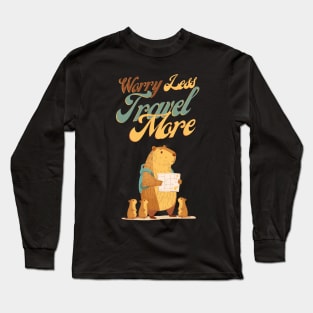 Worry Less Travel More Long Sleeve T-Shirt
